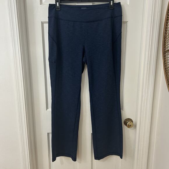 Duluth‎ Trading Women’s XL Heathered Blue Noga Classic Bootcut Pants Athletic - Picture 1 of 4